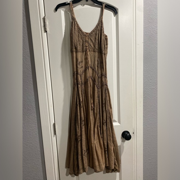 SCULLY WOMEN'S LONG SPAGHETTI STRAP DRESS - Picture 4 of 8